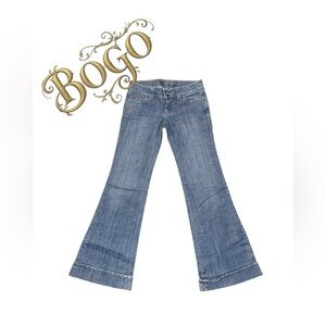 Level 99 Classic Blue Flared Women's Jeans